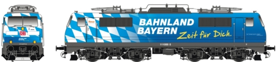 Electric Locomotive Series 111 "Bahnland Bayern"<br /><a href='images/pictures/Roco/62689.jpg' target='_blank'>Full size image</a>